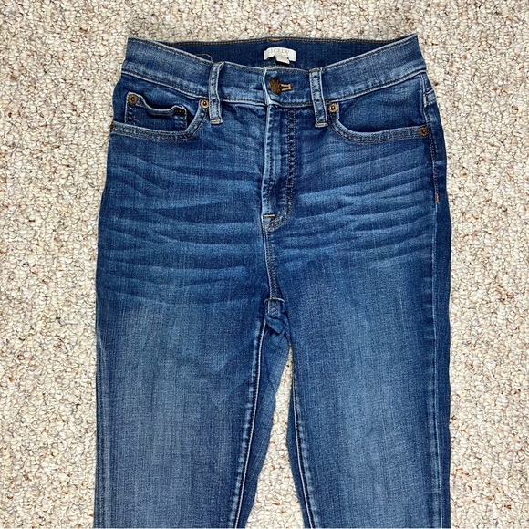 J.Crew Womens Stretch Size 26 Jeans Blue Denim Pants Pockets - Picture 2 of 8
